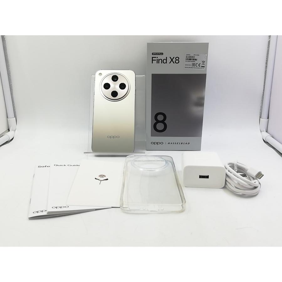 中古】Oppo 海外版 【SIMフリー】 OPPO Find X8 スターグレー 16GB