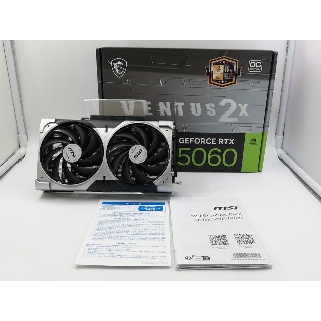 中古】MSI GeForce RTX 5060 8G VENTUS 2X OC RTX5060/8GB(GDDR7