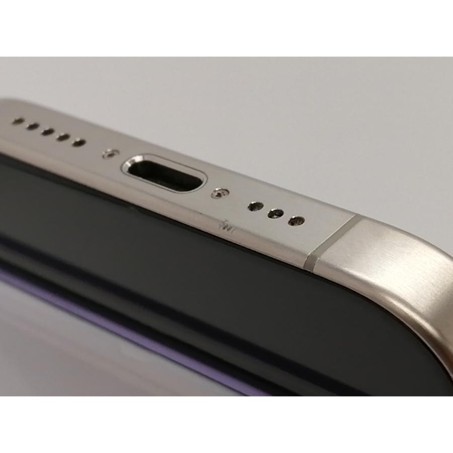 【中古】Apple docomo 【SIMフリー】 iPhone 15 Pro 256GB ナチュラルチタニウム MTUF3J/A【大宮東口】保証期間１ヶ月【ランクB】の画像