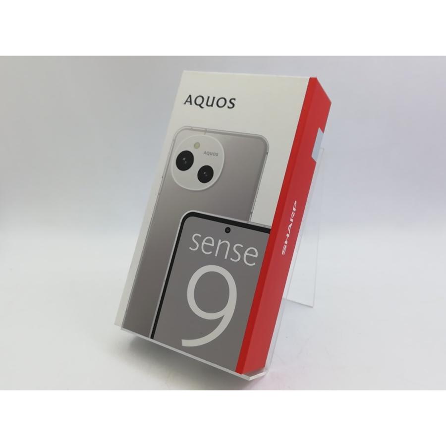 未使用】SHARP 国内版 【SIMフリー】 AQUOS sense9 ホワイト 6GB 128GB