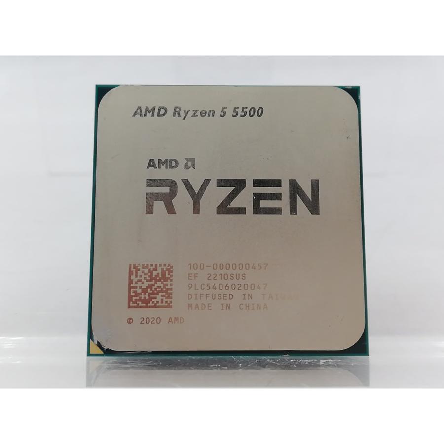 中古】AMD Ryzen 5 5500 (3.6GHz/TC:4.2GHz) bulk AM4/6C/12T/L3 16MB