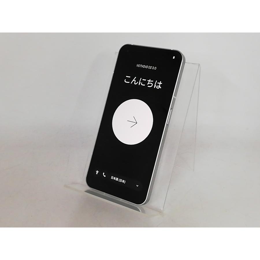 中古】NOTHING 国内版 【SIMフリー】 Nothing Phone (1) 8GB 256GB 