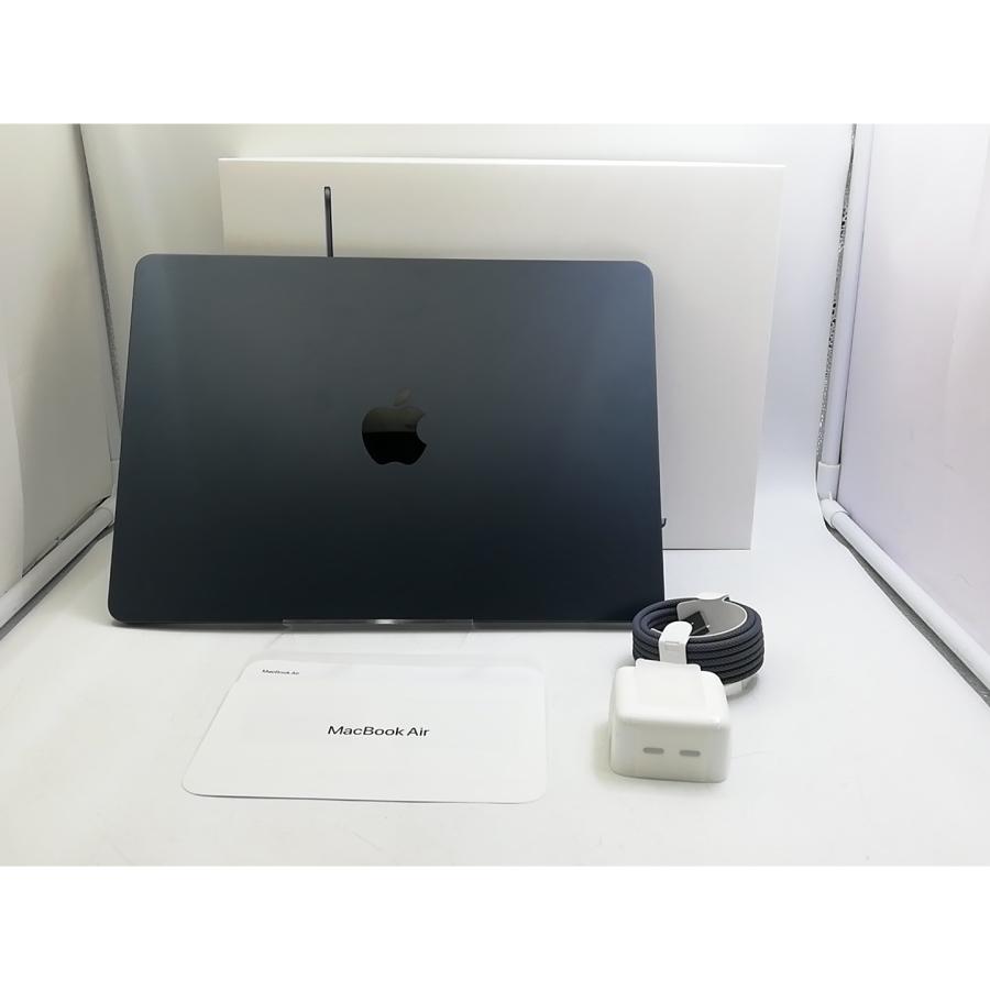 【中古】Apple MacBook Air 13インチ CTO (M2,2022) ミッドナイト M2(CPU:8C/GPU:10C)/24G/1T/35W AC(USB-Cx2)【大宮東口】保証期間１ヶ月【ランクA】の画像