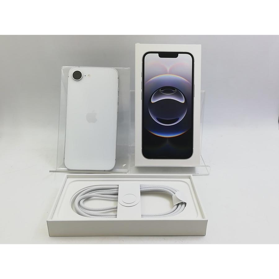 中古】Apple 国内版 【SIMフリー】 iPhone 16e 128GB ホワイト MD1R4J