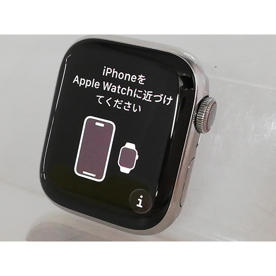 中古】Apple Watch Series8 41mm Cellular シルバーステンレス
