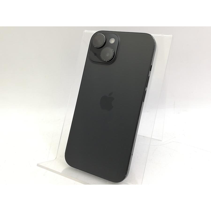 中古】Apple 国内版 【SIMフリー】 iPhone 15 256GB ブラック MTMN3J/A
