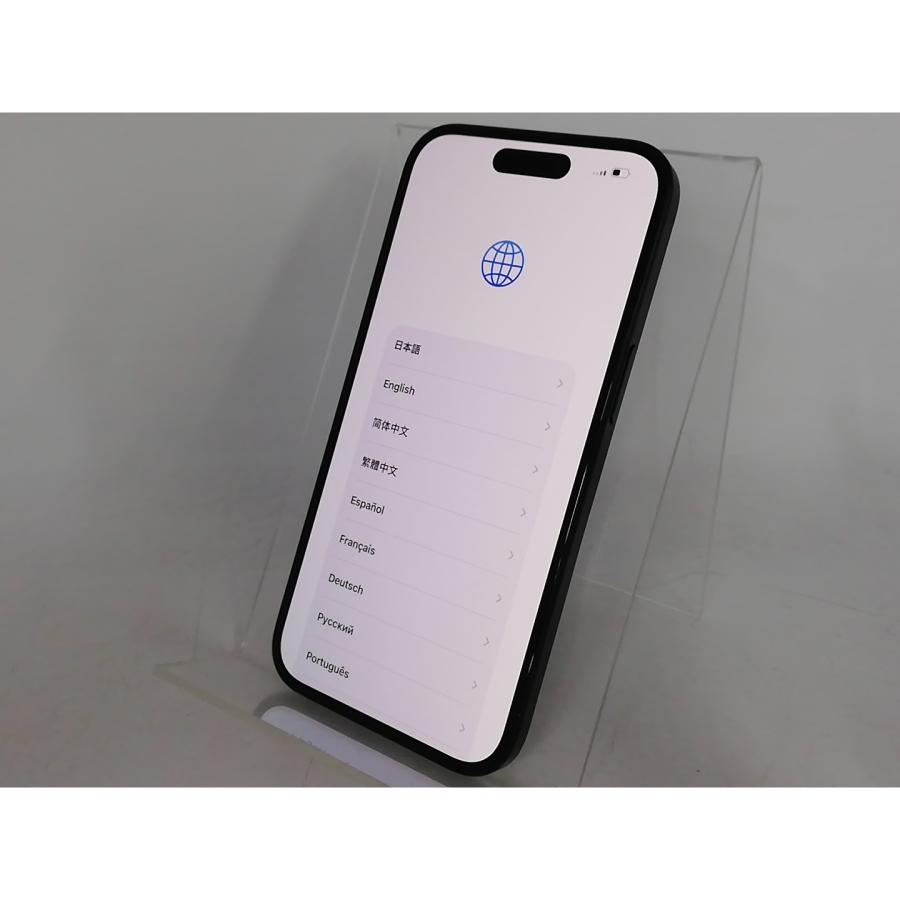 中古】Apple 国内版 【SIMフリー】 iPhone 15 256GB ブラック MTMN3J/A
