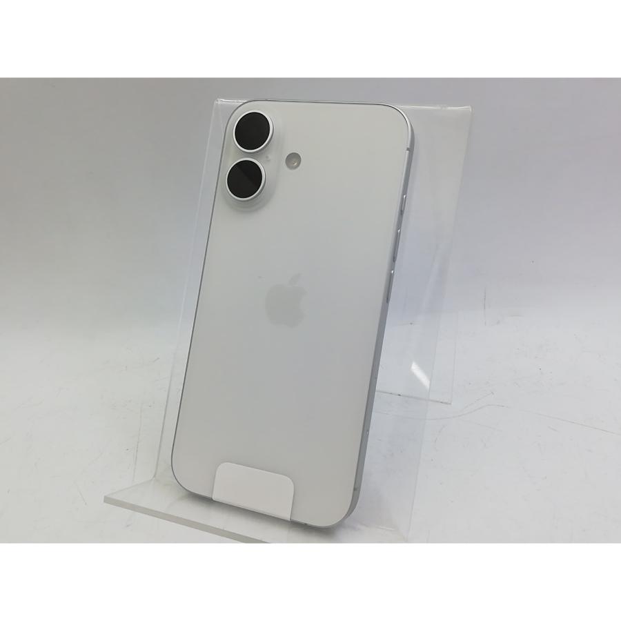 未使用】Apple 国内版 【SIMフリー】 iPhone 16 256GB ホワイト MYDX3J