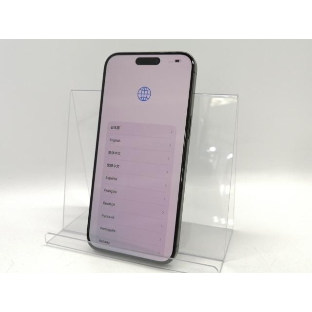 【中古】Apple 国内版 【SIMフリー】 iPhone 15 Pro Max 256GB ブラックチタニウム MU6P3J/A【大宮東口】保証期間１ヶ月【ランクA】の画像