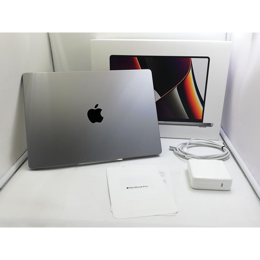 【中古】Apple MacBook Pro 14インチ M1 Pro(CPU:10C/GPU:16C) 16GB/1TB スペースグレイ MKGQ3J/A (14インチ, 2021)【大宮東口】保証期間１ヶ月【ランクB】の画像