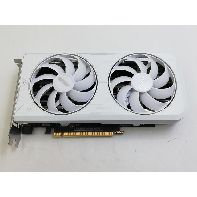 中古】ASUS DUAL-RTX3060TI-O8GD6X-WHITE RTX3060Ti(LHR)/8GB(GDDR6X