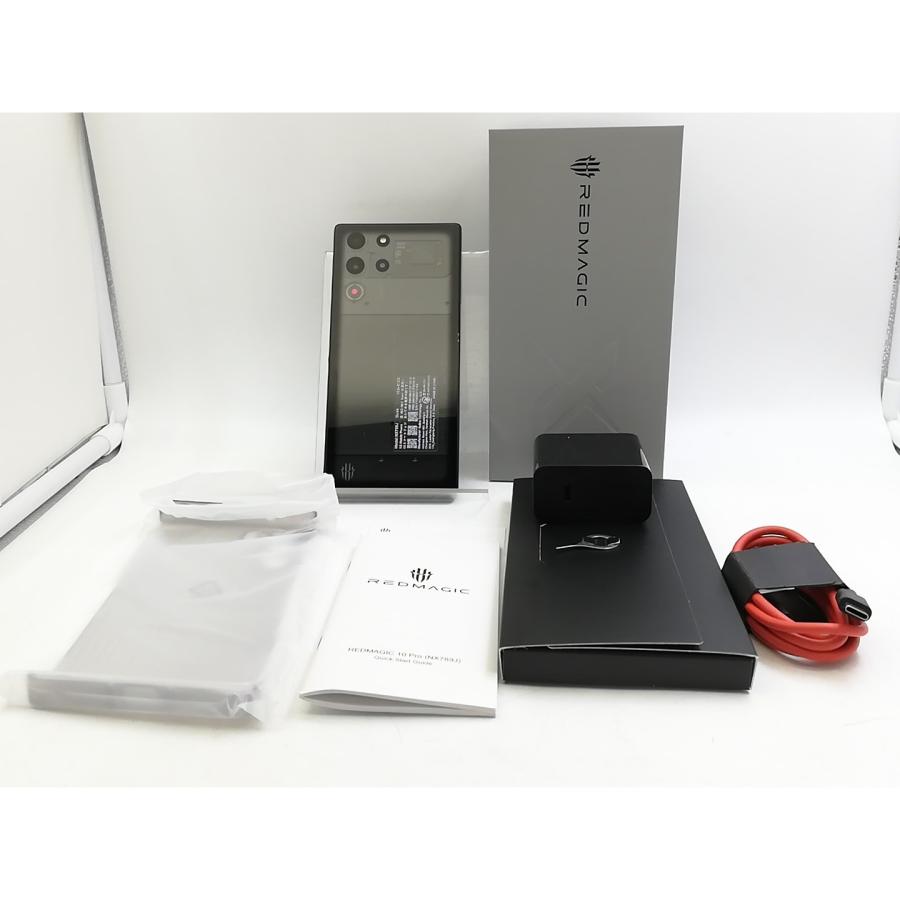 【中古】Nubia 国内版 【SIMフリー】 REDMAGIC 10 Pro Dusk(黒スケルトン) 16GB 512GB NX789J【大宮東口】保証期間１ヶ月【ランクA】の画像