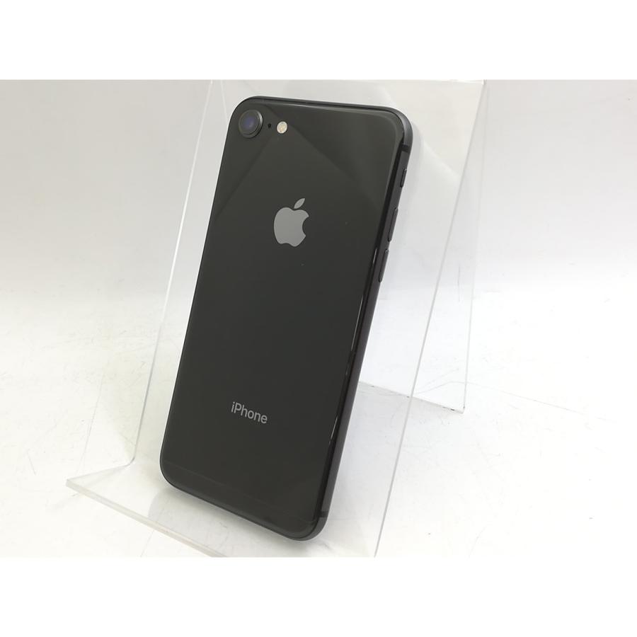 中古】Apple au 【SIMロック解除済み】 iPhone 8 64GB スペースグレイ