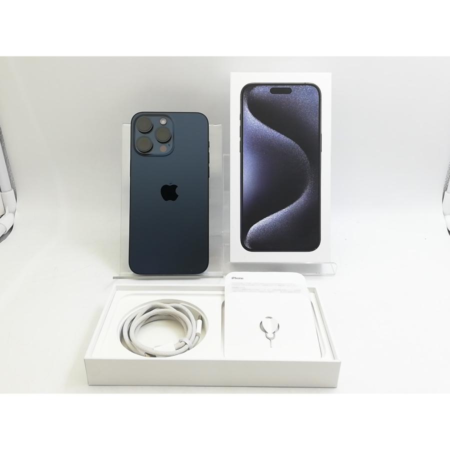 【中古】Apple 国内版 【SIMフリー】 iPhone 15 Pro Max 256GB ブルーチタニウム MU6T3J/A【福岡天神】保証期間１ヶ月【ランクA】の画像