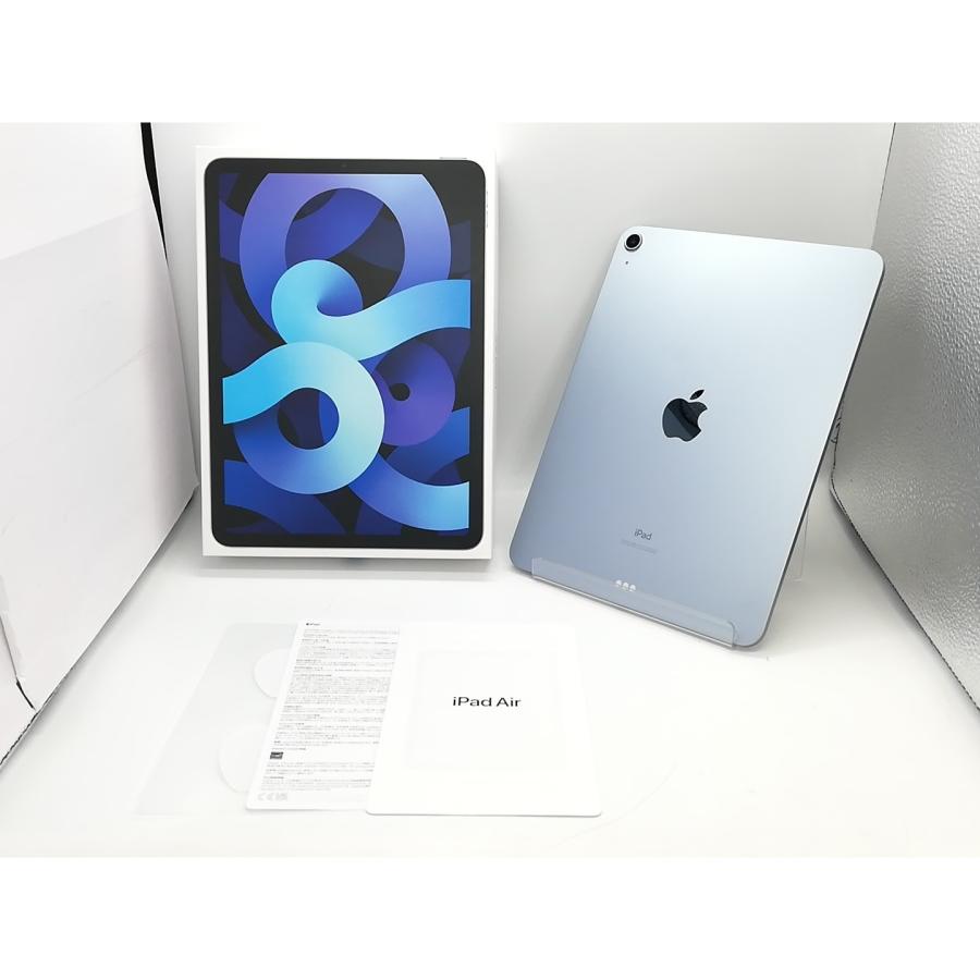 【美品】iPad Air スカイブルー MYFQ2J Wi-Fiモデル 64GB 中古】Apple 【Wi-Fi】 iPad Air（第4世代/2020） 64GB スカイブルー