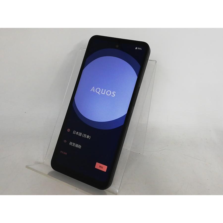 中古】SHARP ymobile 【SIMフリー】 AQUOS wish5 スミ 4GB 128GB