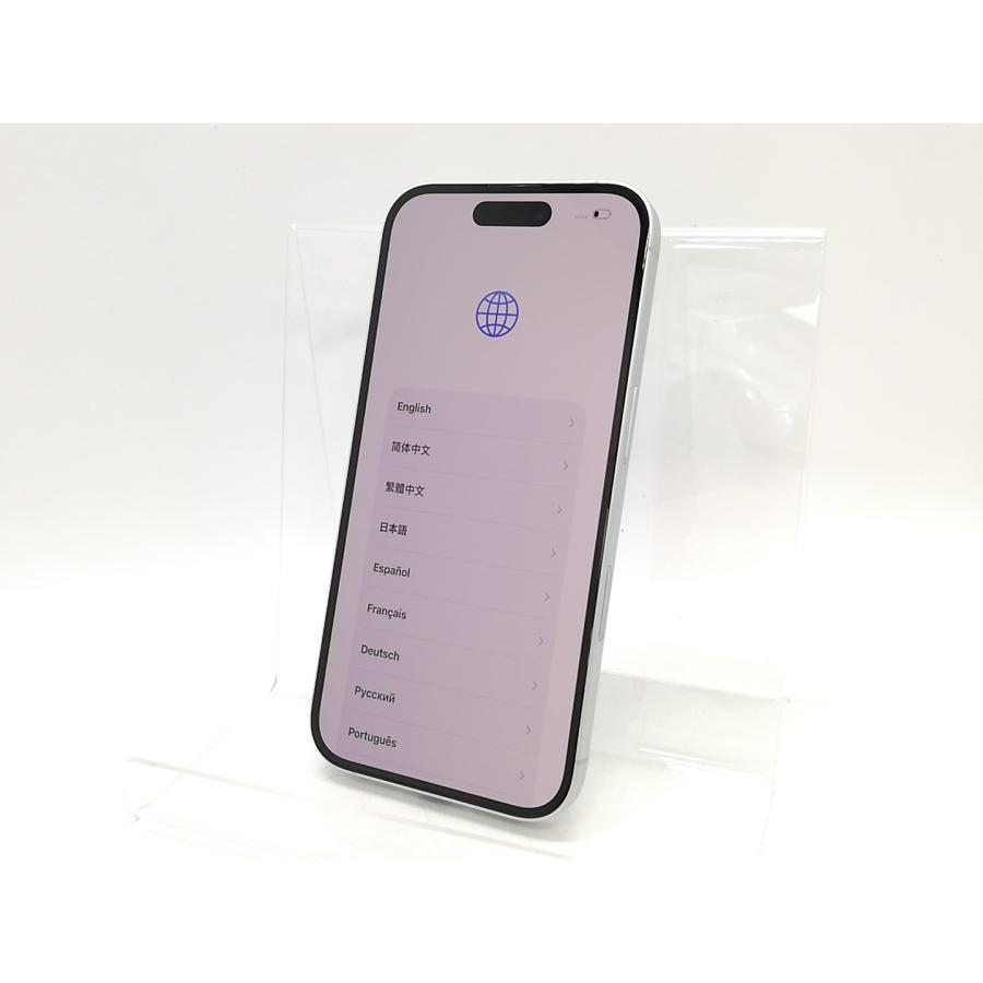 【中古】Apple docomo 【SIMフリー】 iPhone 16 128GB ホワイト MYDR3J/A【新橋】保証期間１ヶ月【ランクA】の画像