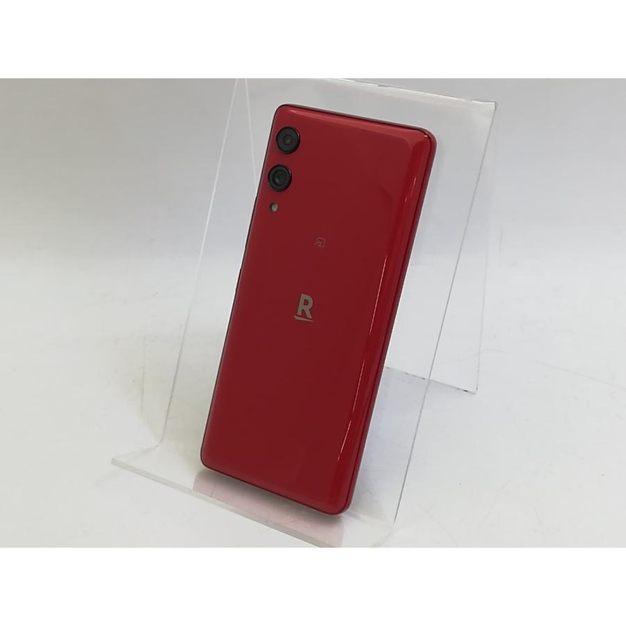 中古】Wiko 楽天モバイル 【SIMフリー】 Rakuten Hand 5G クリムゾン 