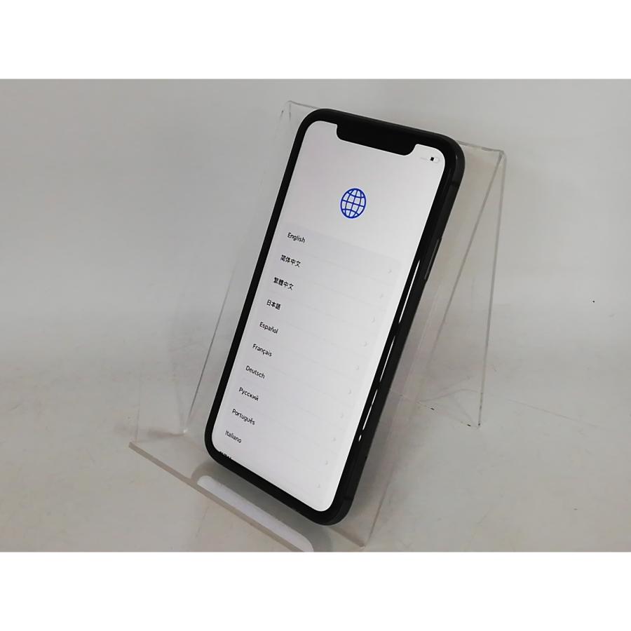 中古】Apple docomo 【SIMロック解除済み】 iPhone 11 128GB ブラック 