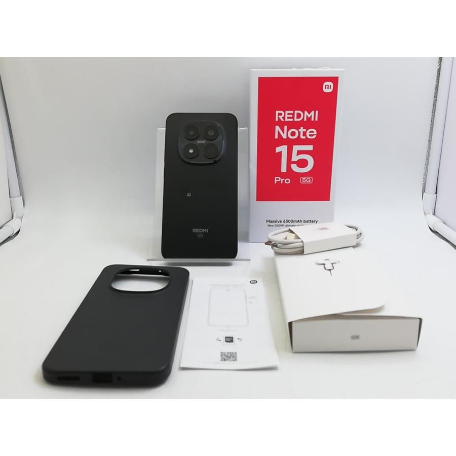 中古】Xiaomi 国内版 【SIMフリー】 Redmi Note 15 Pro 5G ブラック