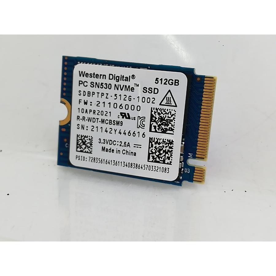 中古】各社 512GB SSD (M.2 2230/PCIe3.0 NVMe)【大宮東口】保証期間1