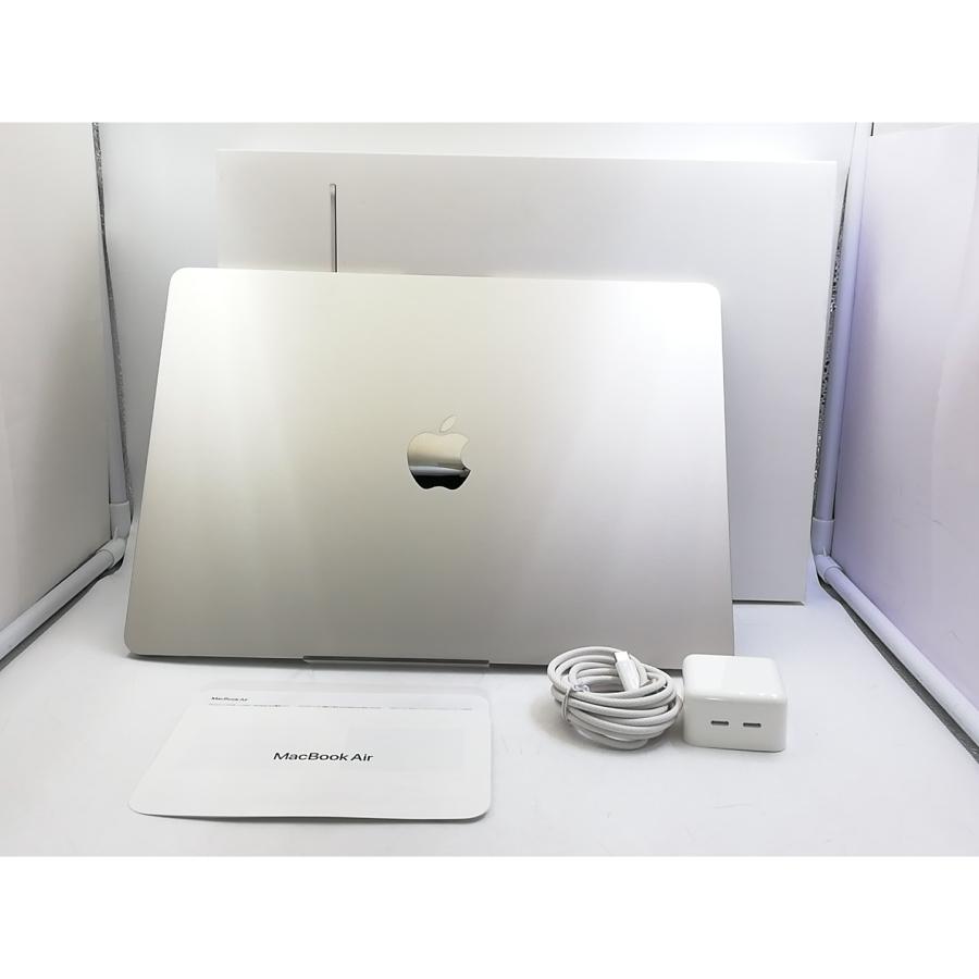 【中古】Apple MacBook Air 15インチ  M2(CPU:8C/GPU:10C) 8GB/256GB スターライト MQKU3J/A (M2,2023)【大宮東口】保証期間１ヶ月【ランクA】の画像