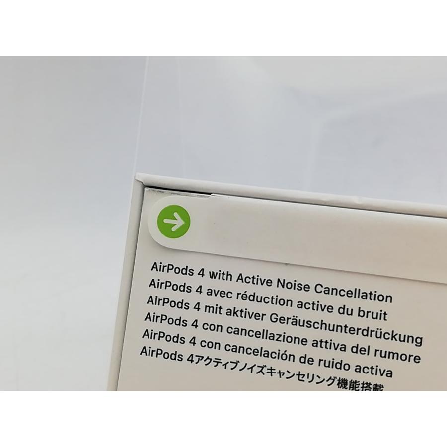 未使用】Apple AirPods 4 アクティブノイズキャンセリング搭載モデル