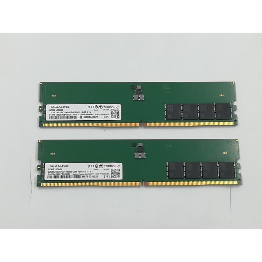中古】DDR5 32GB 2枚組（合計64GB） DDR5-4800(PC5-38400