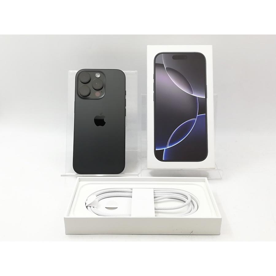 中古】Apple 国内版 【SIMフリー】 iPhone 16 Pro 256GB ブラック