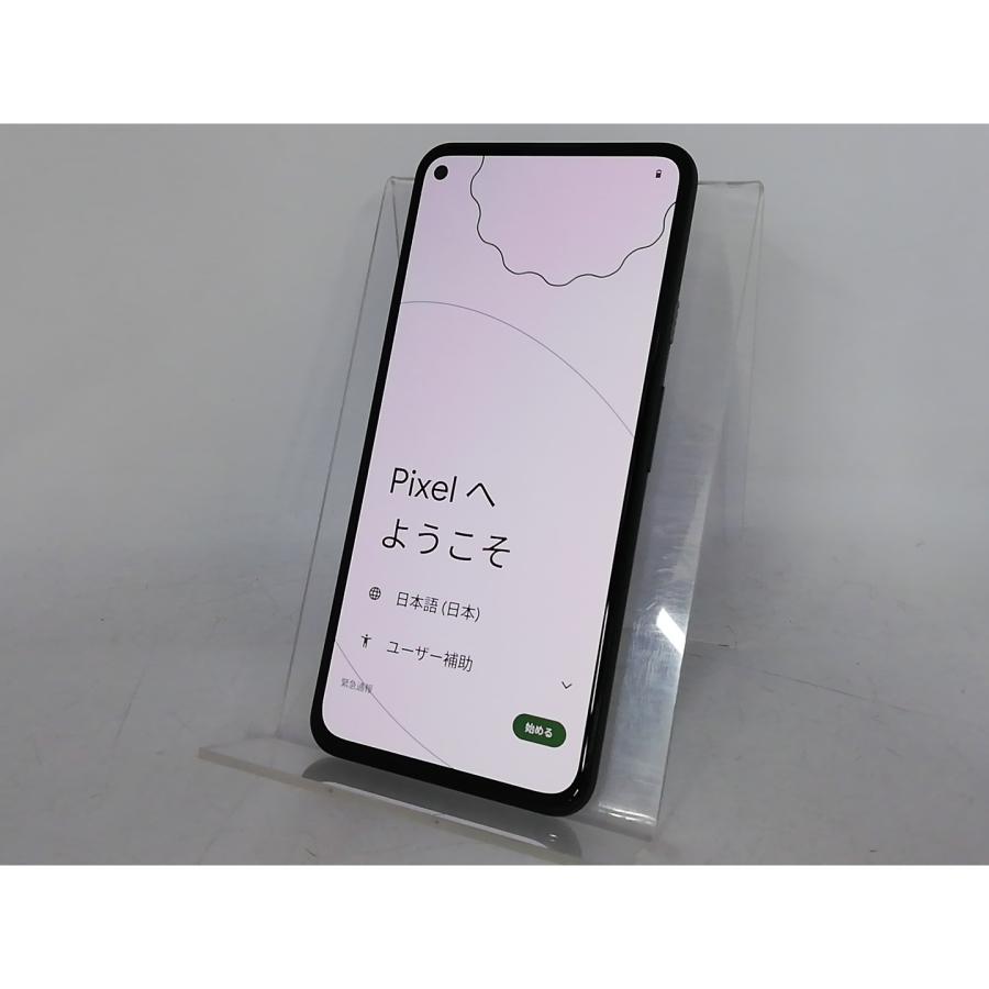 中古】Google SoftBank 【SIMフリー】 Pixel 5a (5G) Mostly Black 6GB