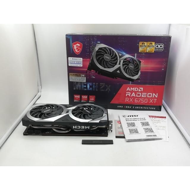 なな商品です。 中古】MSI Radeon RX 6750 XT MECH 2X 12G OC RX6750XT/12GB(GDDR6
