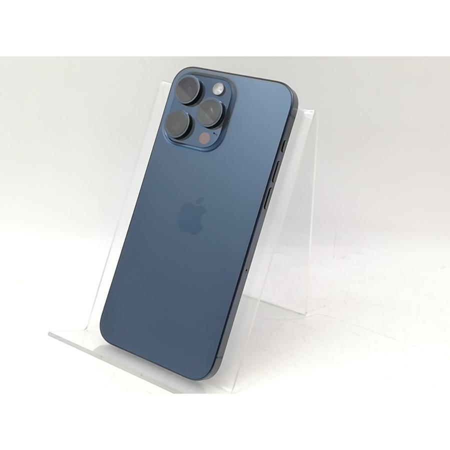 中古】Apple 国内版 【SIMフリー】 iPhone 15 Pro Max 256GB ブルー