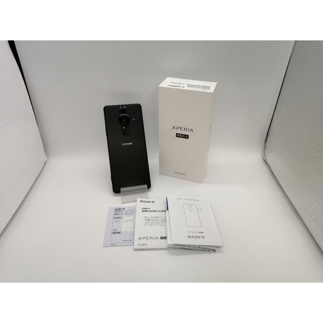 【中古】SONY 国内版 【SIMフリー】 Xperia PRO-I ブラック 12GB 512GB XQ-BE42【大宮東口】保証期間１ヶ月【ランクA】の画像