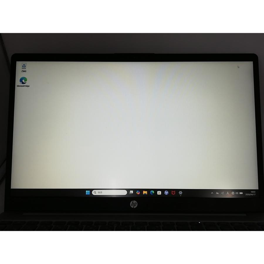 中古】HP 15-fc0000 15-fc0007AU パフォーマンスモデルG2 ナチュラル