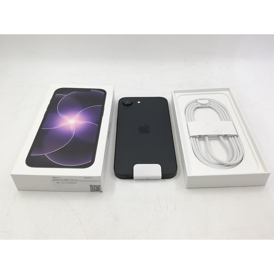 【未使用】Apple UQmobile 【SIMフリー】 iPhone 17e 256GB ブラック MHRN4J/A【大宮東口】保証期間３ヶ月の画像