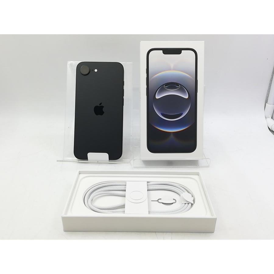 【未使用】Apple SoftBank 【SIMフリー】 iPhone 16e 512GB ブラック MD1X4J/A【大宮東口】保証期間３ヶ月の画像