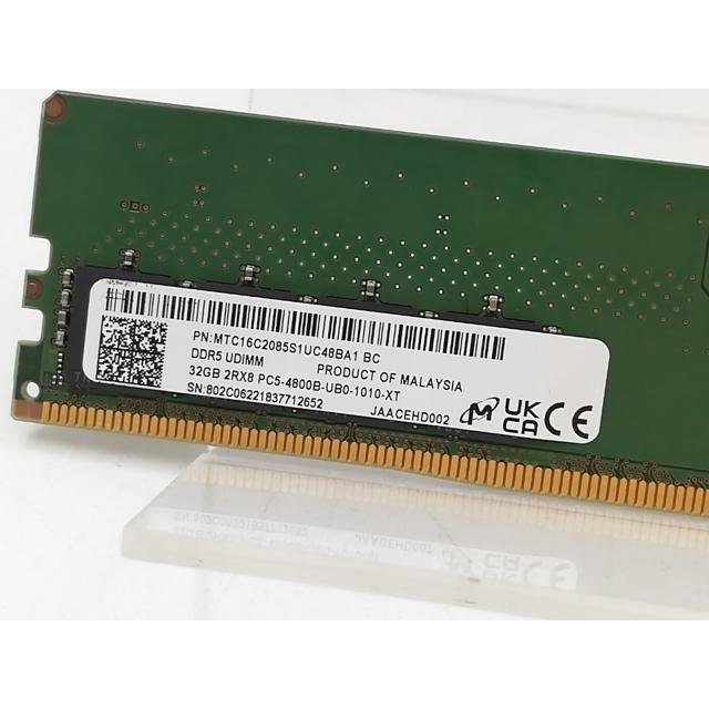 中古】DDR5 32GB DDR5-4800(PC5-38400)【デスクトップPC用】【大宮東口