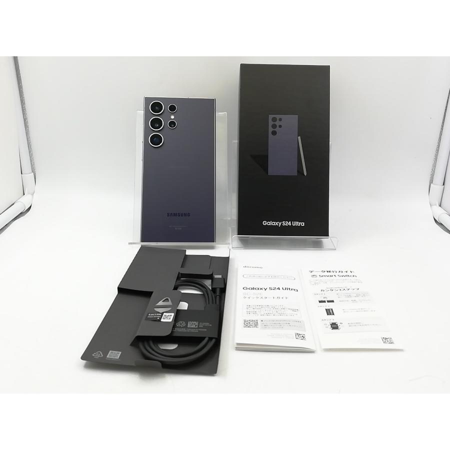 中古】SAMSUNG docomo 【SIMフリー】 Galaxy S24 Ultra チタニウム