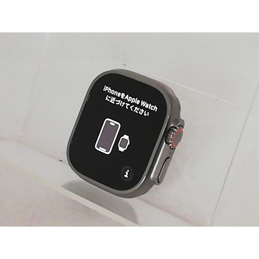 中古】Apple Apple Watch Ultra 49mm Cellular チタニウムケース 