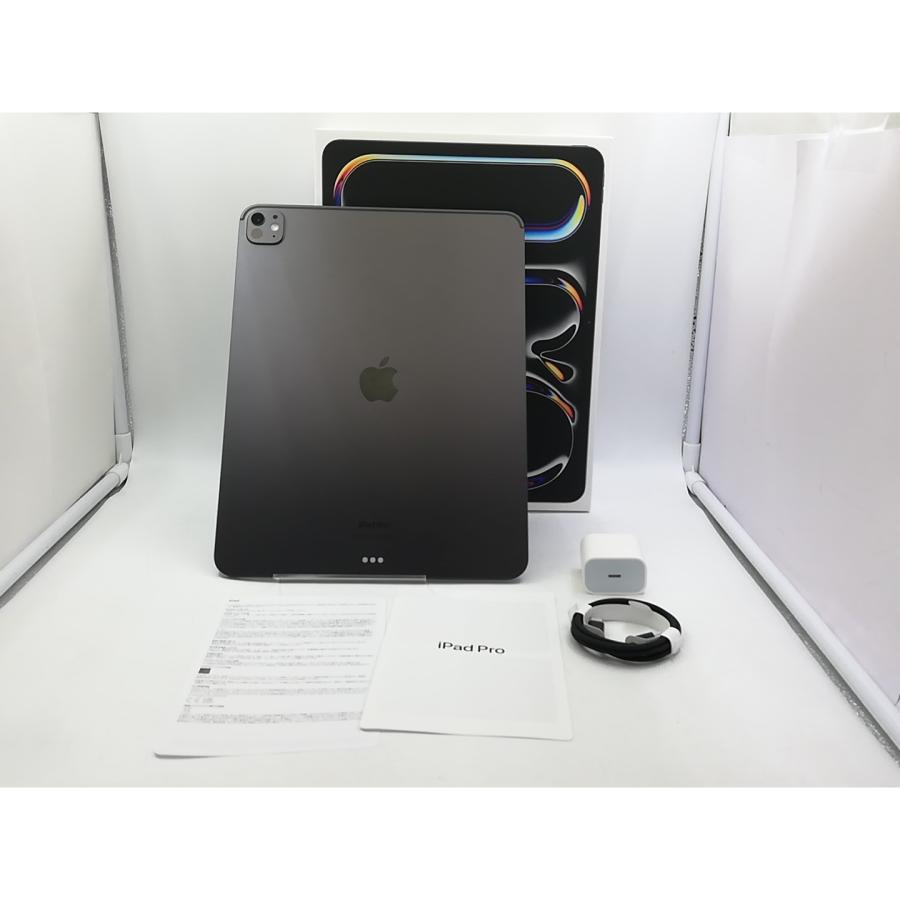 中古】Apple 【Wi-Fi】 13インチ iPad Pro（M4/2024） 1TB スペース