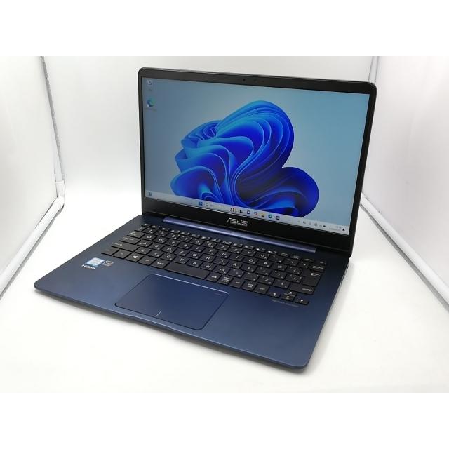 中古】ASUS ZenBook 14 UX430UA UX430UA-8250 ロイヤルブルー【i5