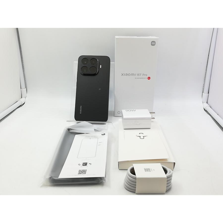 中古】Xiaomi 国内版 【SIMフリー】 Xiaomi 15T Pro ブラック 12GB