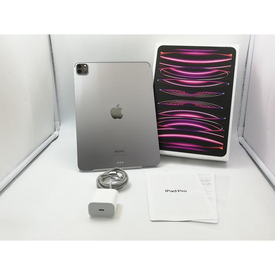 【中古】Apple 【Wi-Fi】 11インチ iPad Pro（第4世代/2022） 256GB スペースグレイ MNXF3J/A【大宮東口】保証期間１ヶ月【ランクA】の画像