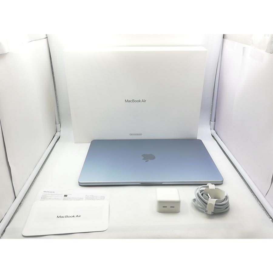 【中古】Apple MacBook Air 15インチ (M4,2025) M4(CPU:10C/GPU:10C) 16GB/256GB スカイブルー MC7A4J/A【大宮東口】保証期間１ヶ月【ランクA】の画像