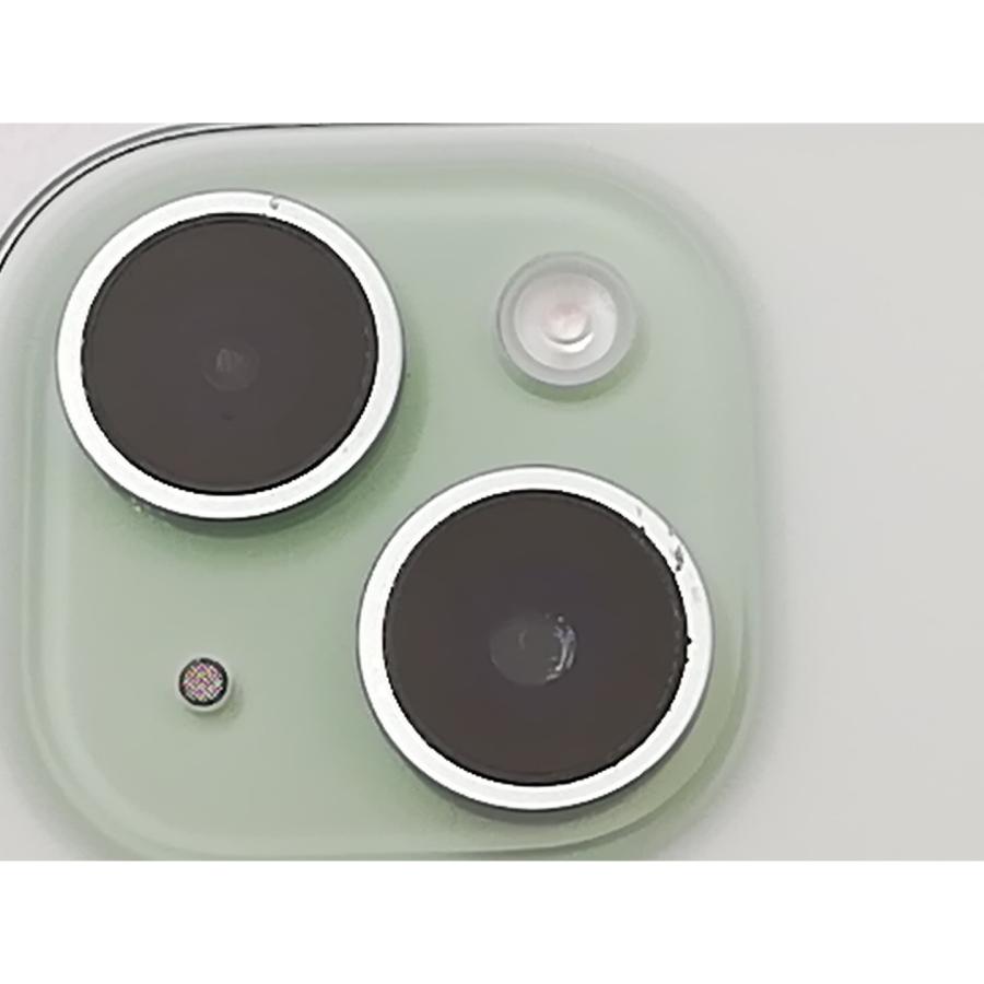 中古】Apple 国内版 【SIMフリー】 iPhone 15 128GB グリーン MTMM3J/A