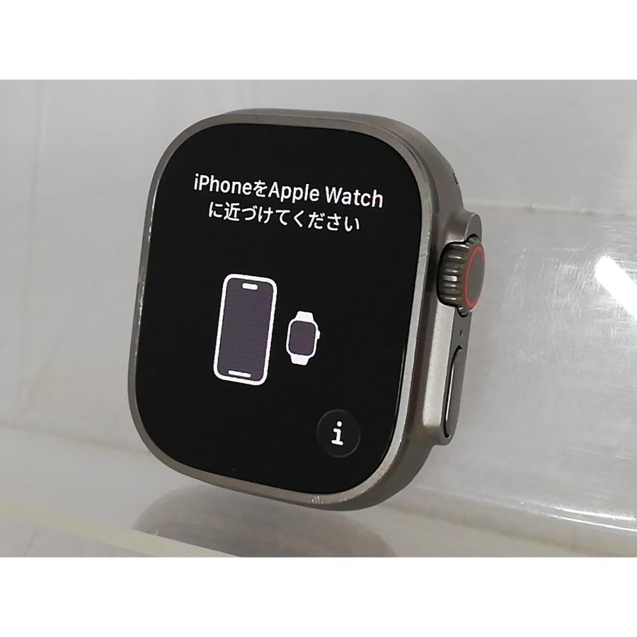 中古】Apple Apple Watch Ultra2 49mm Cellular チタニウムケース