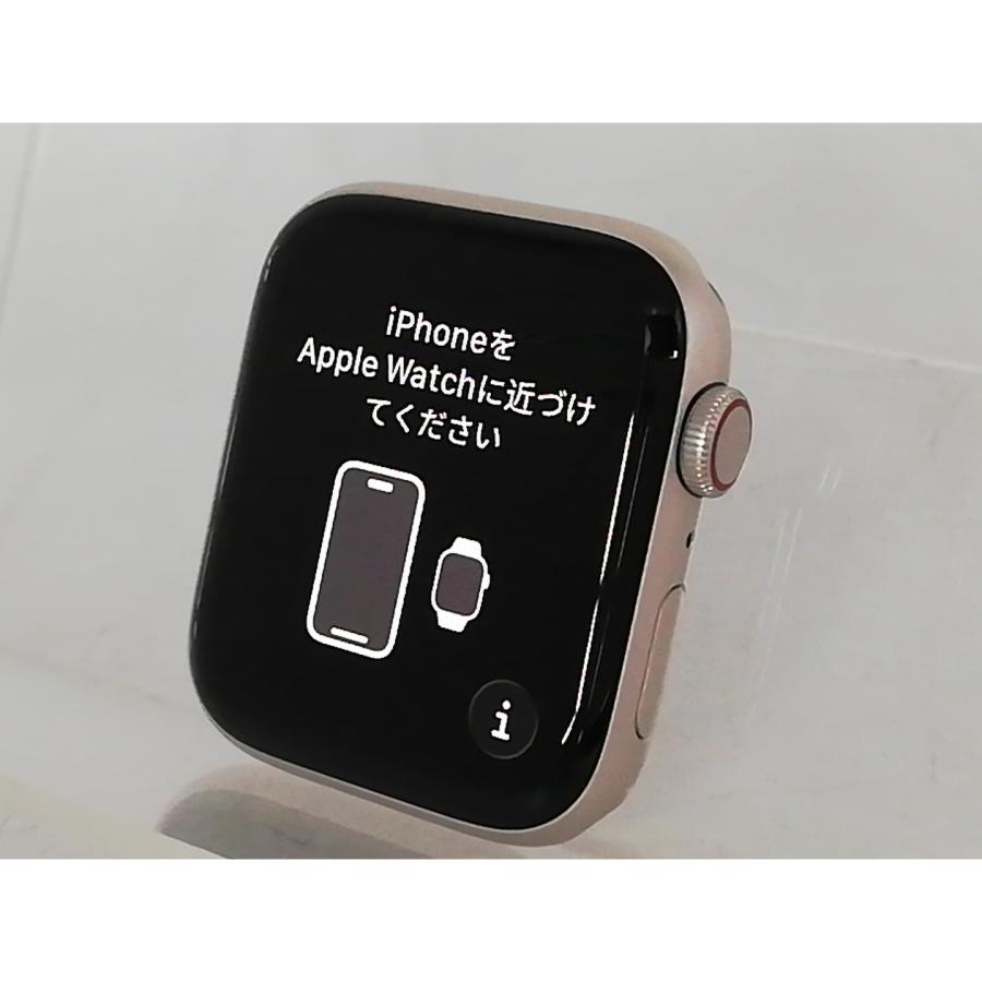 中古】Apple Watch SE2 44mm Cellular スターライトアルミニウムケース
