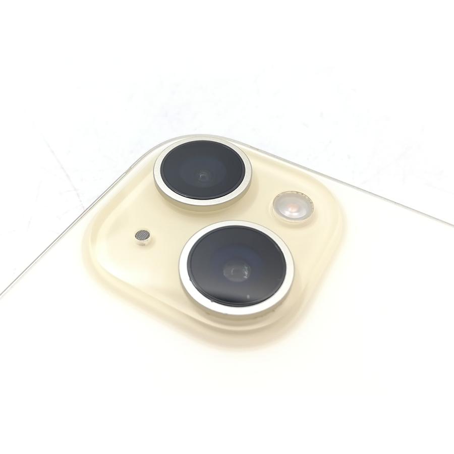 【中古】Apple docomo 【SIMフリー】 iPhone 15 Plus 128GB イエロー MU0A3J/A【大宮東口】保証期間１ヶ月【ランクB】の画像