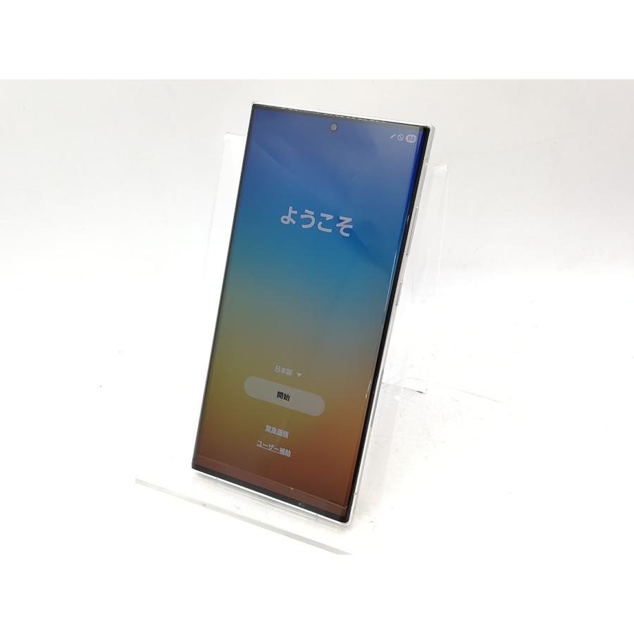 【中古】SAMSUNG au 【SIMフリー】 Galaxy S23 Ultra クリーム 12GB 256GB SCG20【大宮東口】保証期間１ヶ月【ランクA】の画像