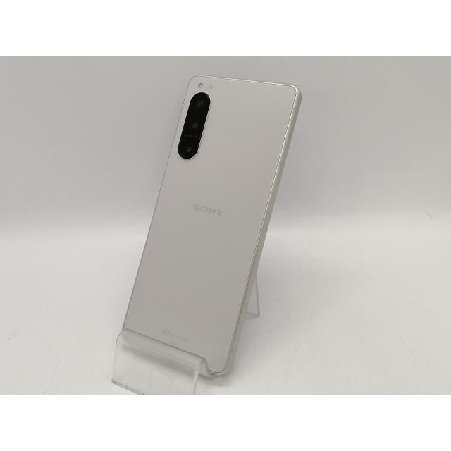 中古】SONY au 【SIMフリー】 Xperia 5 IV 8GB 128GB SOG09 エクリュ